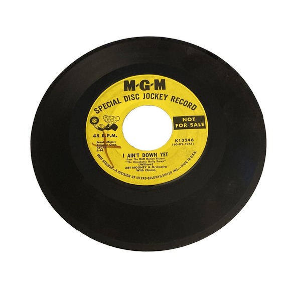 MGM 45 Vinyl Record Unsinkable Molly Brown I Ain't Down Yet Dolce Far Niente Vtg - Picture 1 of 2